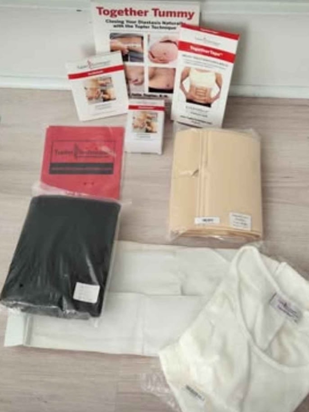 9-pc Postnatal Recovery Kit - Incl. 3 Belly Binders, Exercise Guide & More - MED